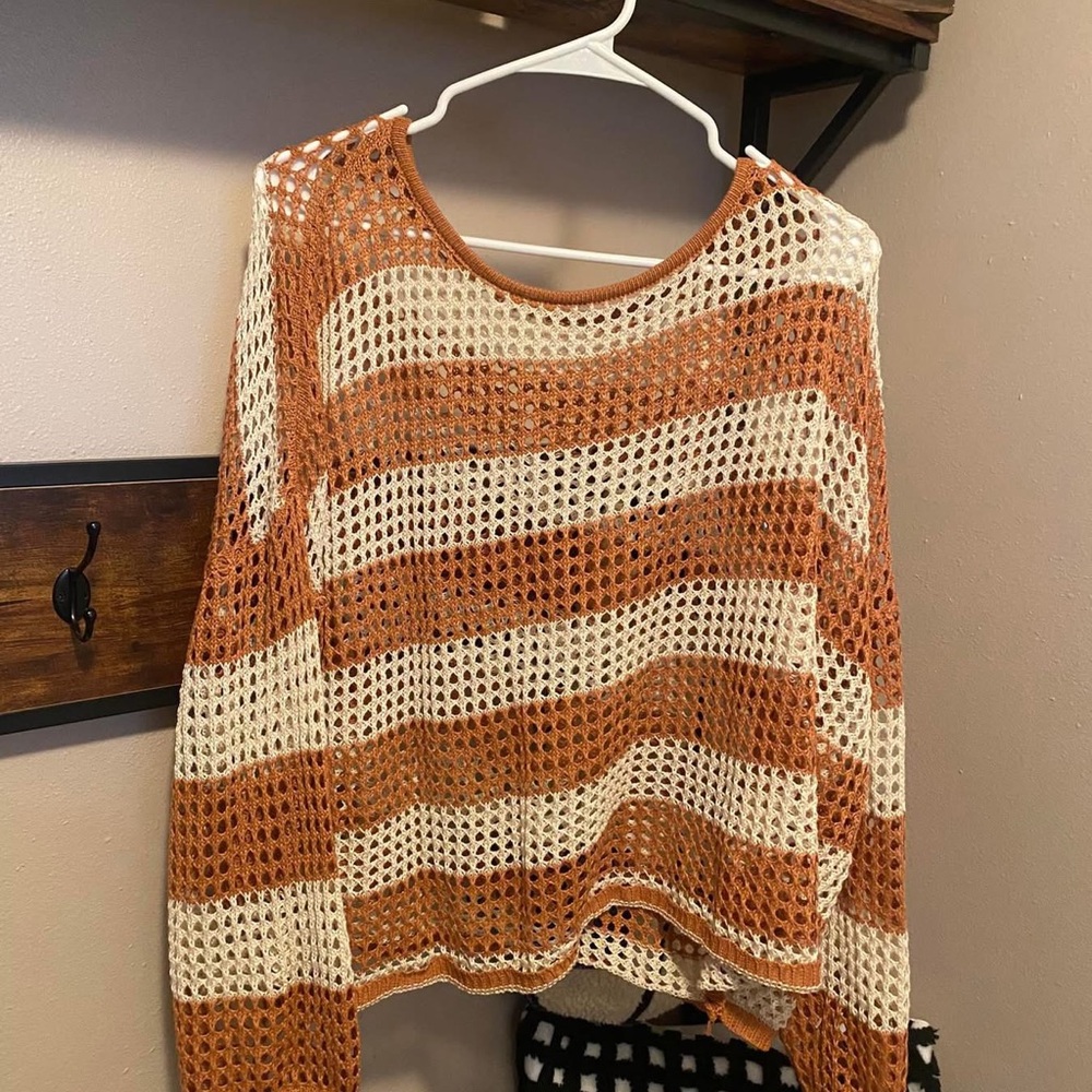 Striped Knit Sweater